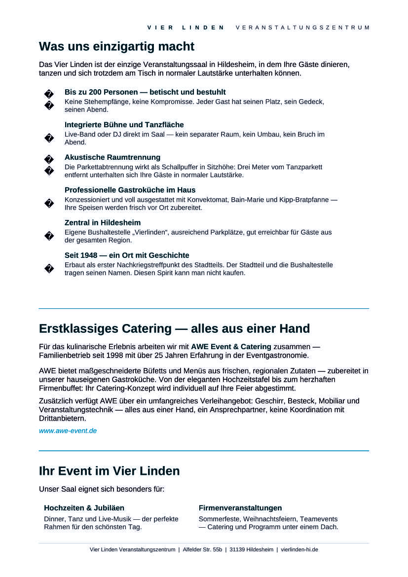Vier Linden 